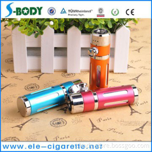 Button protected mechanical mod W100 ecigator mod smart Ecigarette sbd